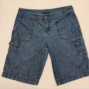 Tommy Hilfiger Women's Blue Cargo Shorts